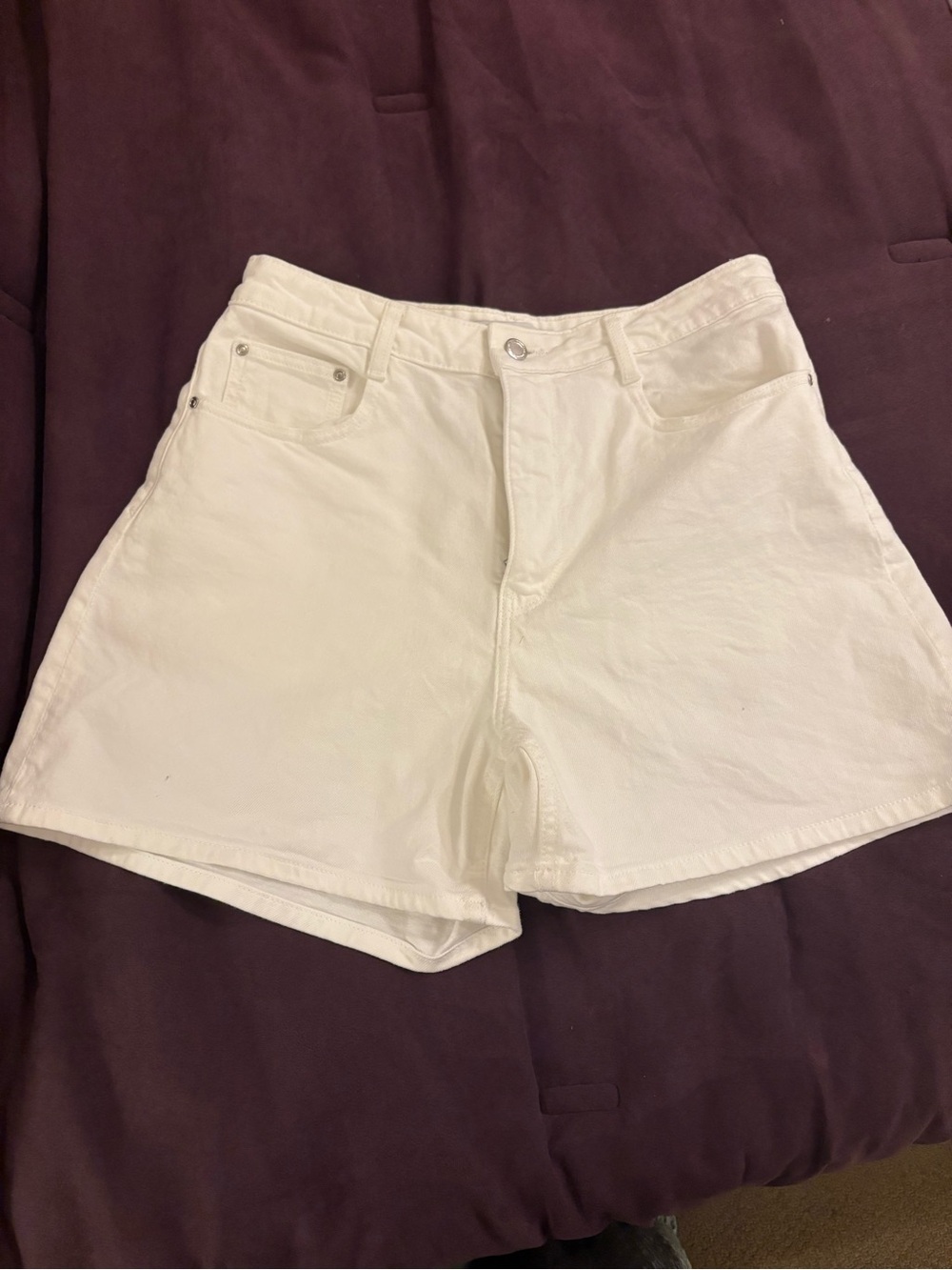 Zara z1975 high waist mom shorts